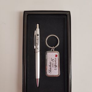 Teacher Keychain/Pen Set