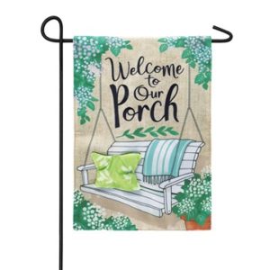 Porch Swing Welcome Flag