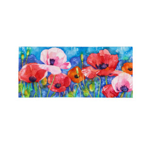 Painted Poppies Mat
