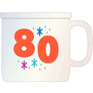 Age 80 Mug